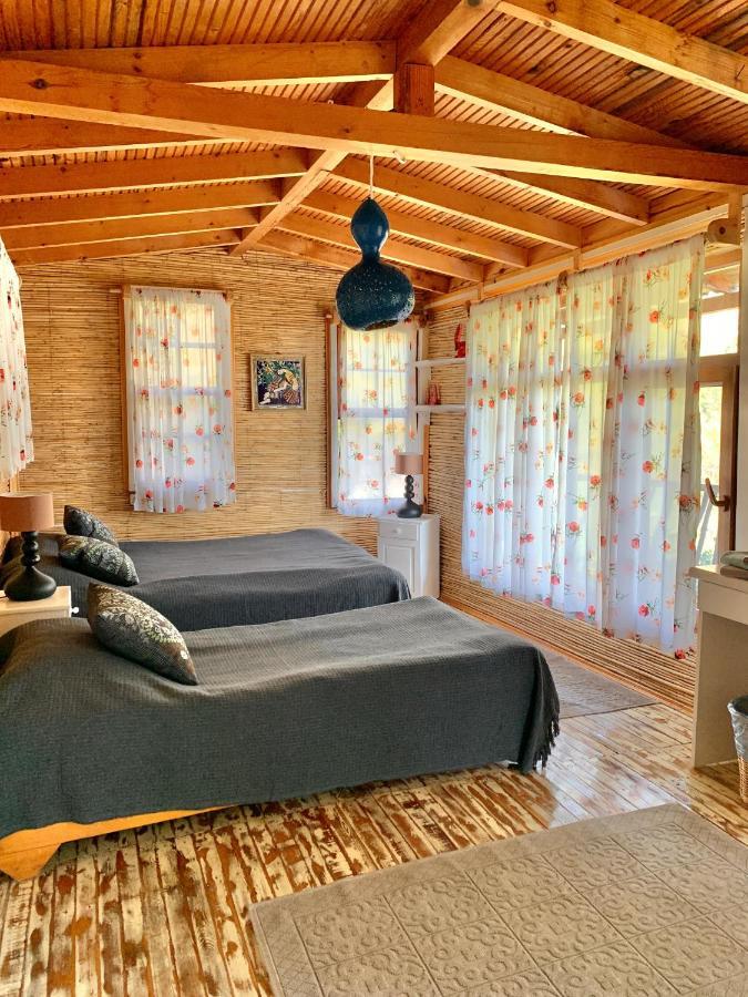 Bamboo Bungalow With Sea View In Kabak Bay, Oeluedeniz Fethiye Dış mekan fotoğraf