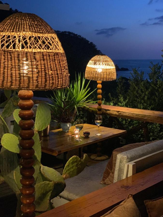 Bamboo Bungalow With Sea View In Kabak Bay, Oeluedeniz Fethiye Dış mekan fotoğraf